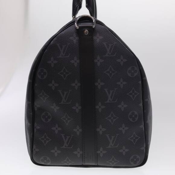 LOUIS VUITTON Eclipse Keepall Bandouliere 45 Boston Bag M43278 - Picture 4 of 16